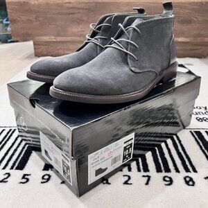 Blondo Suede Cow Leather Waterproof Lace Up Lug Chukka Boots